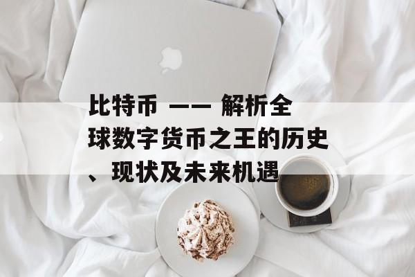 比特币 —— 解析全球数字货币之王的历史、现状及未来机遇